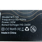 Branded Thermal Brush Model WTuk 115 Black 4 Hair Styling Tool New