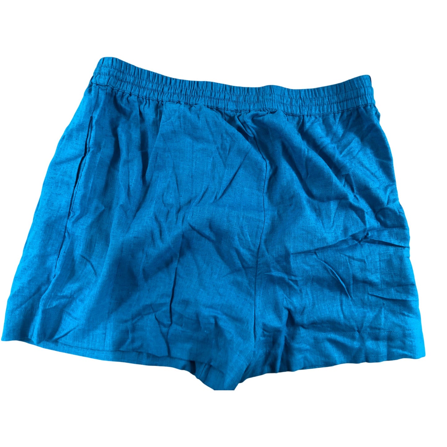 River Island Summer Safari Shorts Size L Women's Bright Blue Casual Loose Fit