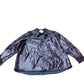 Shirt Women's Long Sleeve Burgundy Shiny Top UK18
