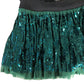 Girls Glitter Dress 6 Years Black Sequined Skirt Party