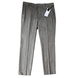 River Island Skinny Fit Trousers W30R L32 Men's Beige Formal Pants