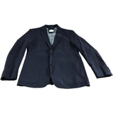 Abbott Linen Blazer UK38 Mens French Navy