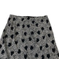 Navy Heart Print Maxi Skirt Size XS