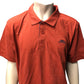 Weird Fish Polo Shirt 3XL Men's Organic Cotton Orange Casual Wear