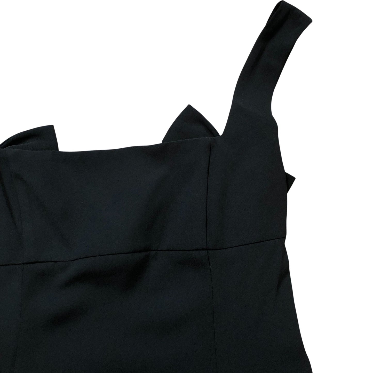 Sunday Best Aritzia Dollop Dress UK 8 Women's Black Summer Dress with Bow Straps