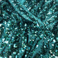Lipsy Sequin Blouse UK12 Women's Green Long Sleeve Party Top