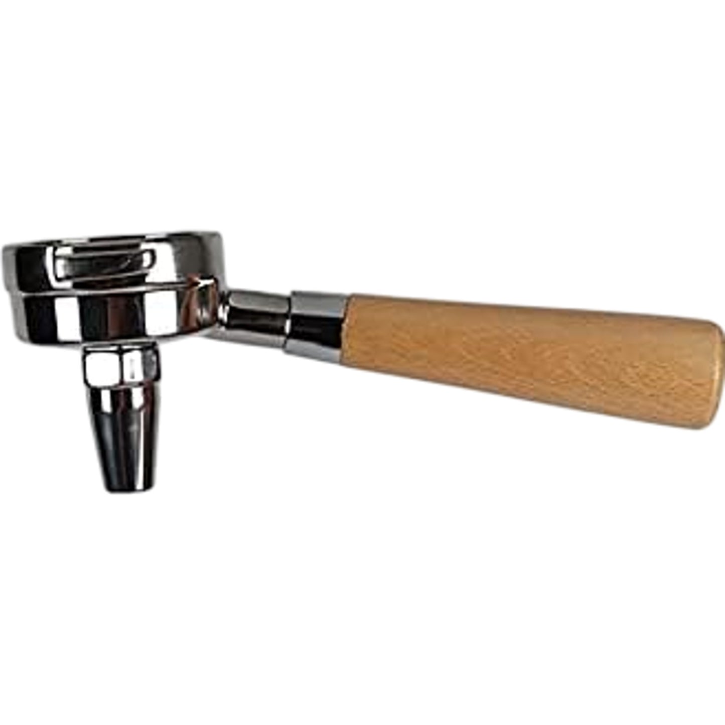 Quality Coffee Portafilter With Wooden Handle Compatible With Espresso Machines