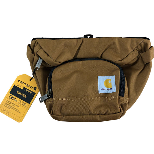 Carhartt Waist Pack Brown Durable Water Repellent Adjustable Strap