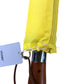 LFLFWY Compact Automatic Open Yellow Umbrella Eco Friendly Recycled PET