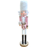 Pink Decorative Nutcracker Soldier 15"