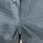 Women's Black Stretch Trousers UK Size 8 Slim Fit Cotton Blend