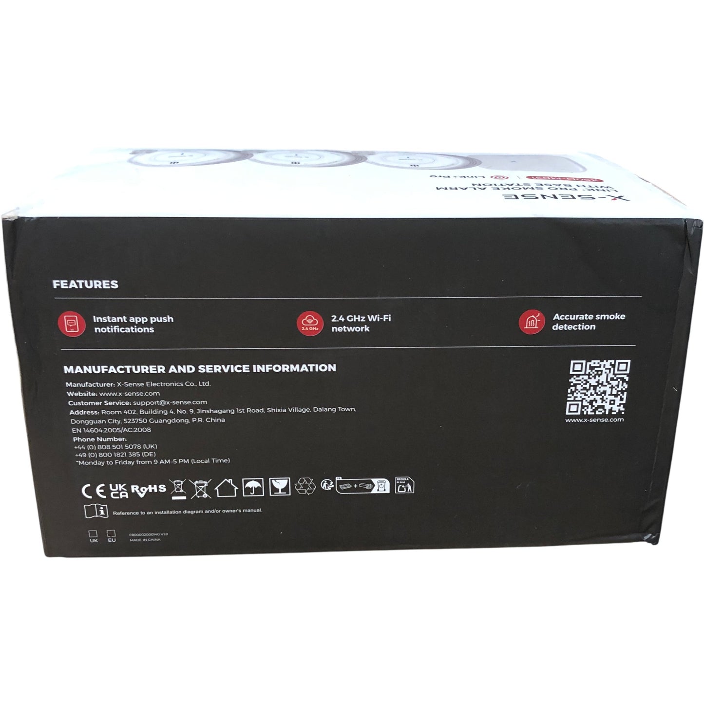 X-SENSE Link Pro Smoke Alarm with Base Station Model XSOD-MR31 Safety Detection