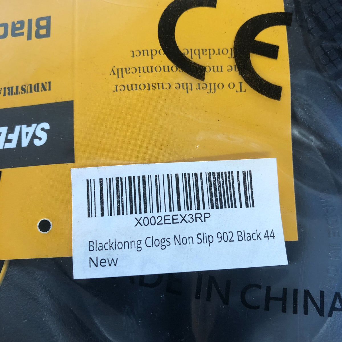 Blacklonng Clogs Non Slip 902 Safety Shoes EU 44- UK9.5