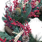 Orange & Cinnamon Wreath Decorative Seasonal Home Décor 20"