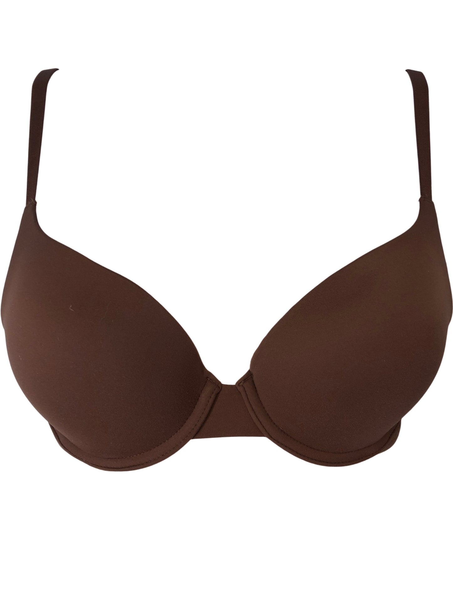 LOUNGE Push Up T-Shirt Bra 32C Women's Brown Recycled Nylon New with Tags