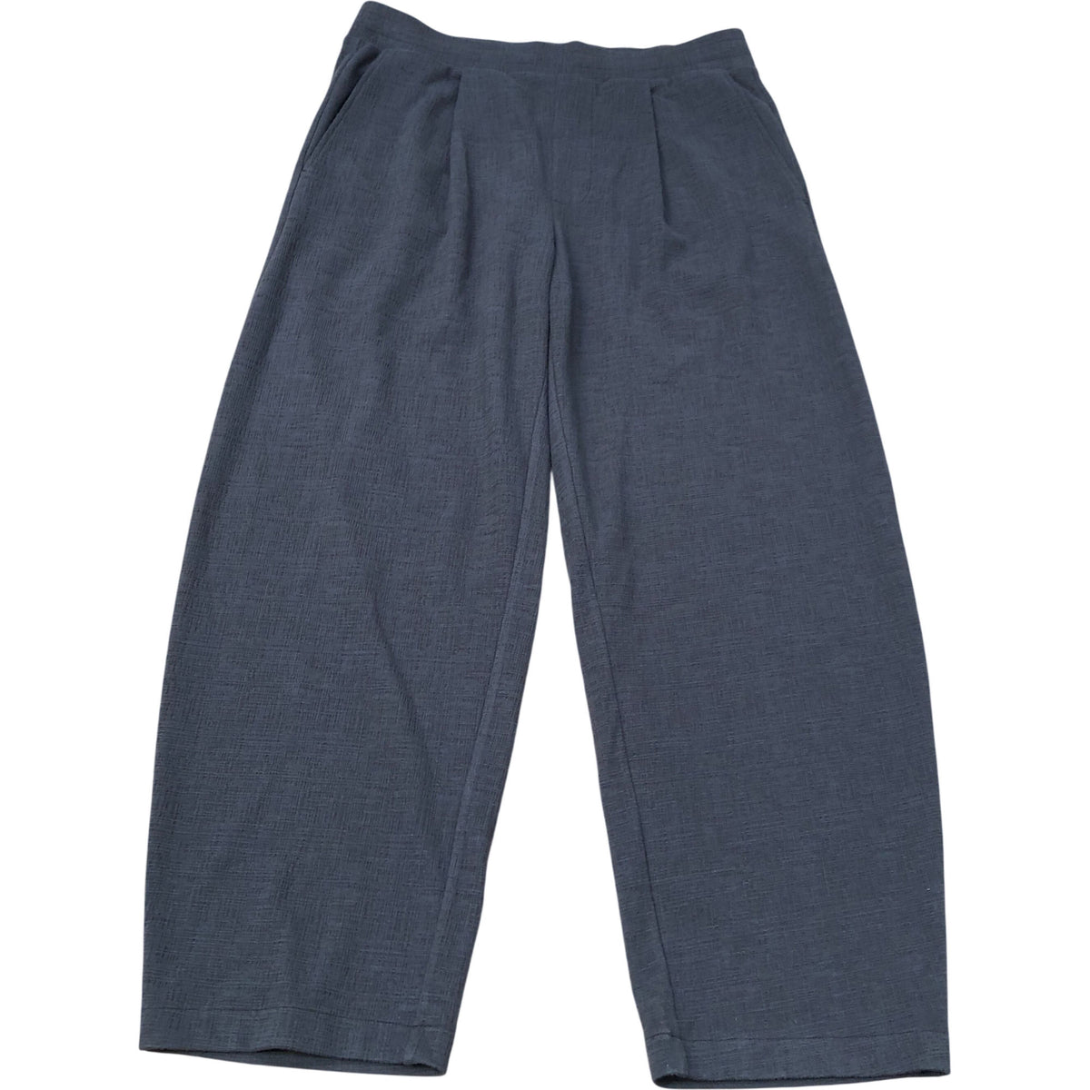 Pleated Dark Grey Stylish Trousers Size M