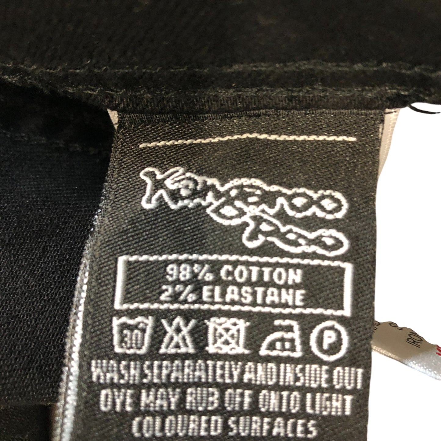 Kangaroo Poo Black Jeans Men's Slim Fit Cotton Blend W32 L30