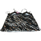 River Island Women Camisole Top Size 12 Animal Print Lace Trim