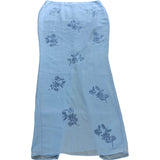Oh Polly Blue Embellished Maxi Skirt - Size 8