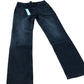 River Island Slim Jeans Black Casual Stretch Denim Trousers UK12