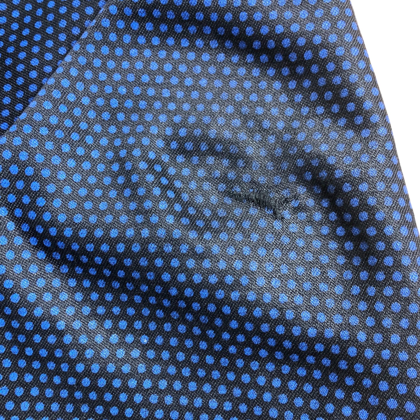 Converse All Star Track Jacket XL Men's Blue Polka Dot Zip Up Activewear Hoodie