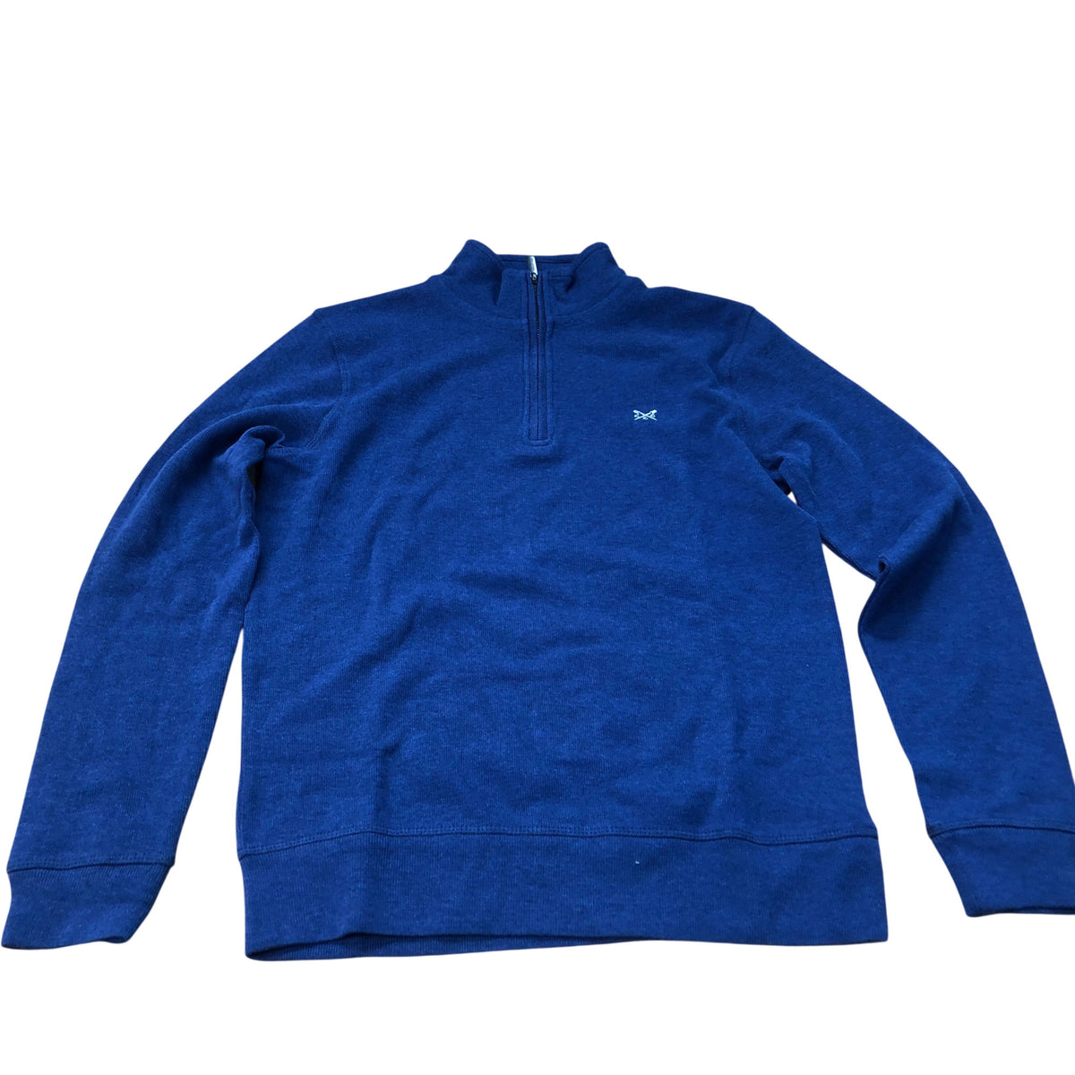 Crew Clothing Zip Neck Jumper Men’s Pullover Sweater  Small