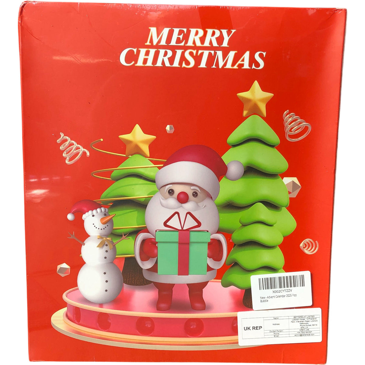 Fidget Toy 24 Day Advent Calendar