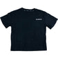 AllSaints Black T-Shirt Size 4-5 Years Kids Short Sleeve Cotton Top
