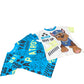 Paw Patrol T-Shirts Kids Cotton Multi-Colour Pack Size 3-4 Years