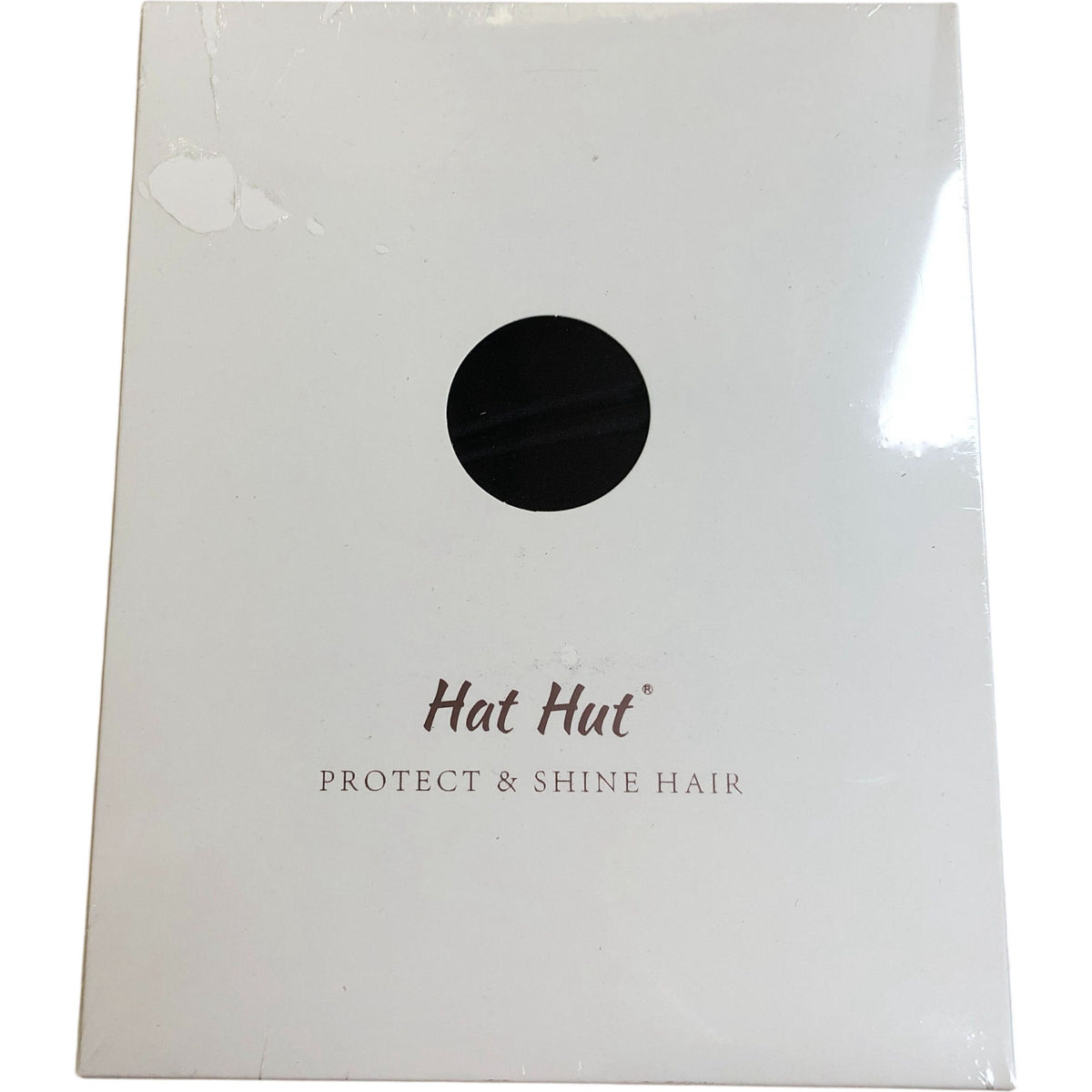 Hat Hut Satin Bonnet Black One Size Protect Shine Hair Sleep Cap