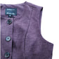 River Island Women's Vest Jacket UK6 Size 6 Plum Color Casual Sleeveless