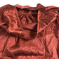 FS Collection Copper Red Halter Neck Satin Long Sleeve Blouse UK12 Women's
