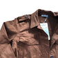 Baukjen Drake Organic Cotton Utility Jacket Milk Chocolate Size 16