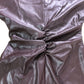 River Island Brown Faux Leather Maxi Dress UK XS Women's