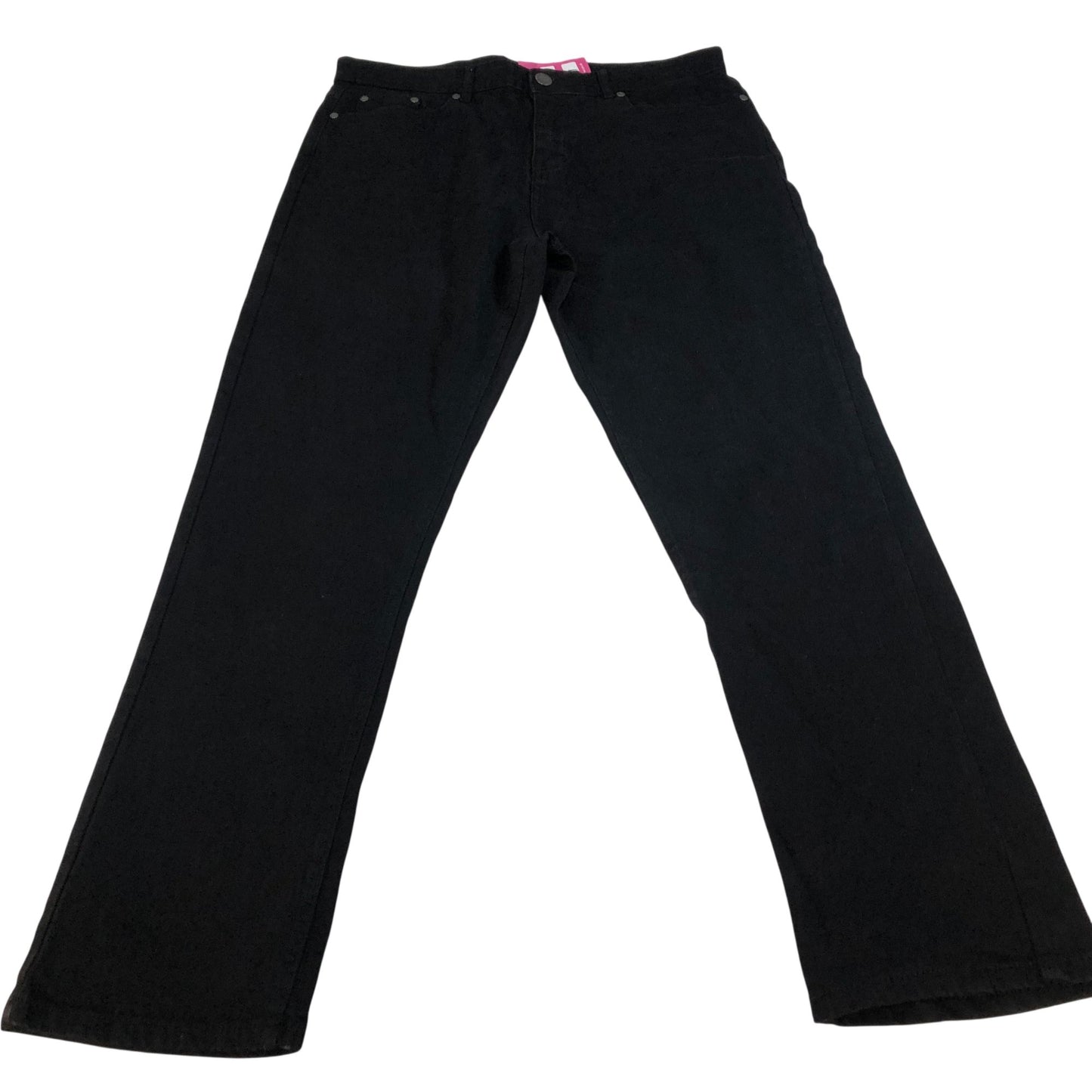 Closure LDN Men's Black Jeans Classic Straight Fit Stylish Design 32W 30L