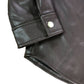 River Island Brown Faux Leather Shirt Jacket UK12 Women's