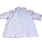 Baukje Organic Cotton Blouse/Top UK16 Women's Pink Short Sleeve Lace Collar