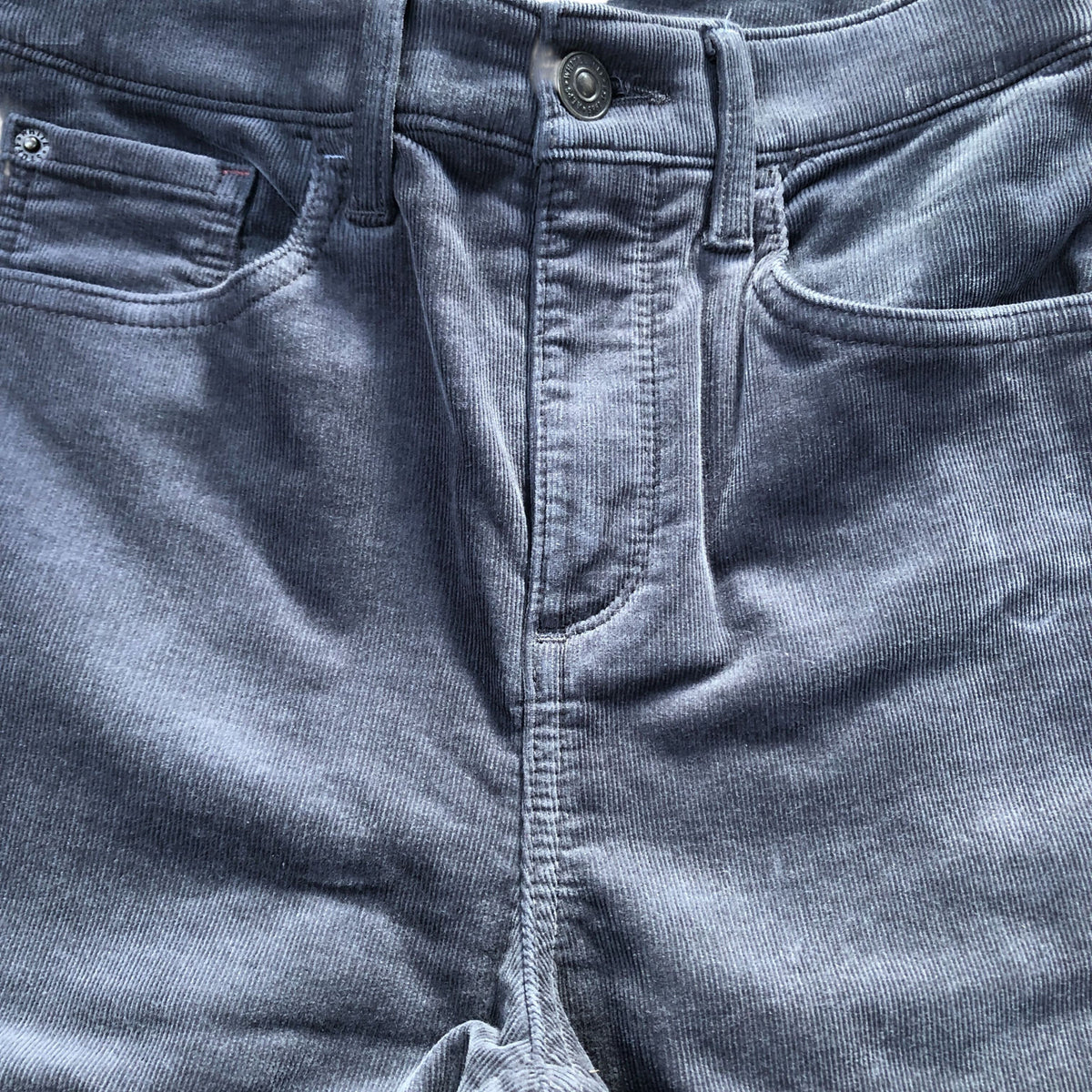 Slim Fit Trousers Cotton 2 Elastane Casual Bottoms Size 6