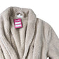 The White Company Beige Robe Size 10 Soft Plush Fabric Cosy Warm Loungewear
