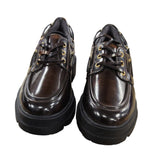 River Island Brown Lace Up Shoes Size UK4 Smart Casual Footwear