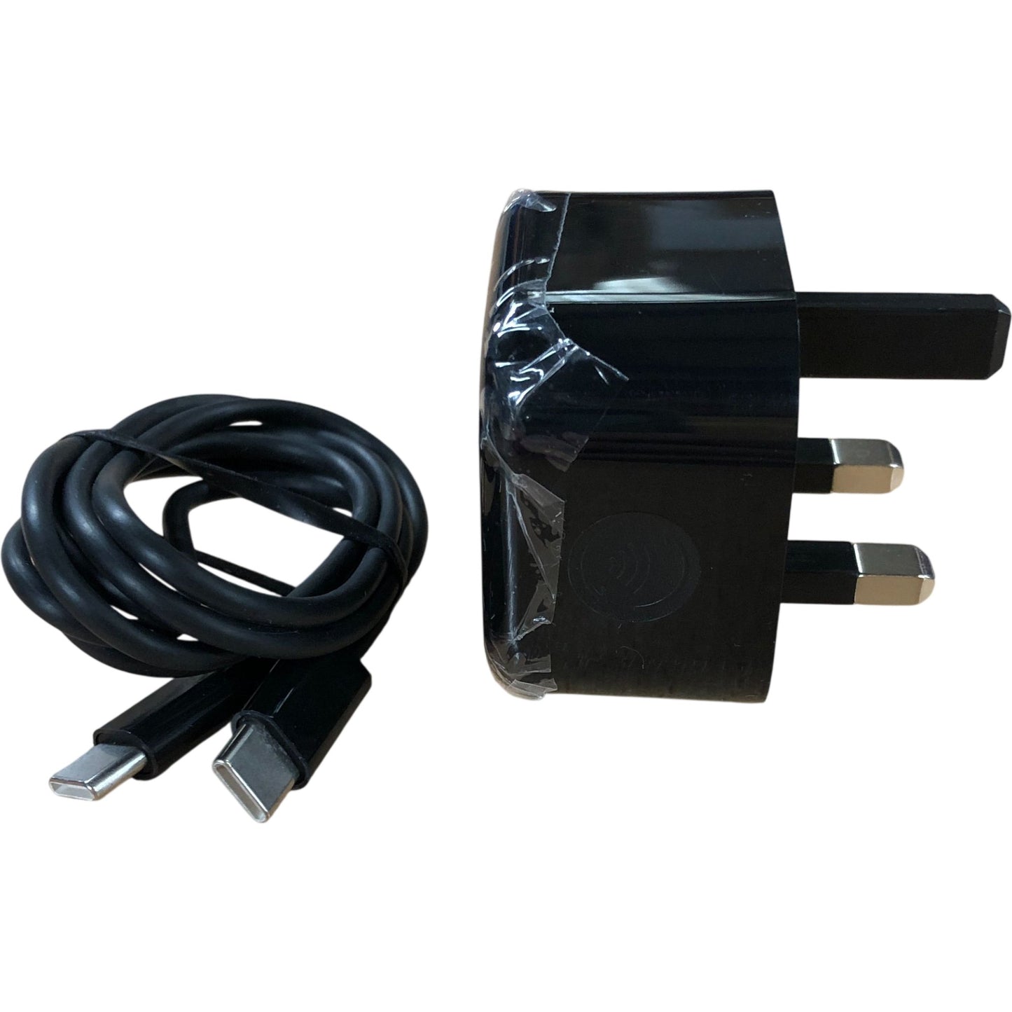 TEYASI USB C Fast Plug Charger with Cable Black Power Adapter