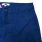 Navy Blue Cotton Stretch Chino Trousers 34"x31"