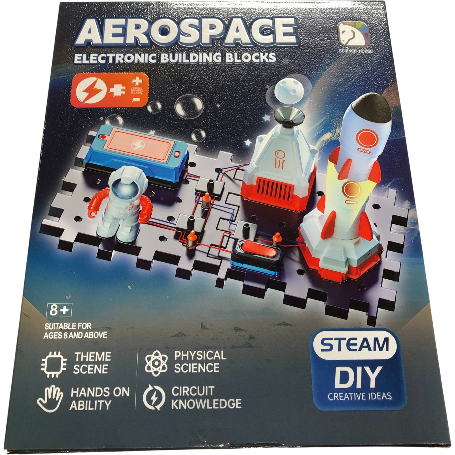 Aerospace Electronic Building Blocks STEAM DIY Creative Ideas Educational Toys