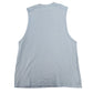 River Island Sleeveless T-Shirt XS Men's Light Blue Cotton Basic Top