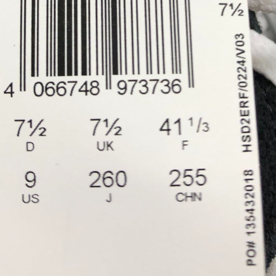 Adidas Gazelle Bold W Women's Trainers UK7.5 Black White Suede Style