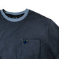 Navy Blue Men's Sweatshirt Size M Casual Long Sleeve Style