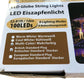 Lightnum LED Globe String Lights 10m 100LEDs Multiple Colour 8 Lighting Modes