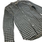 Jack Wills Casual Shirt Green White Check Pattern Long Sleeve XS