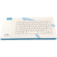 Omoton KB066 Wireless Keyboard Compact Design Bluetooth Connection Silver