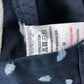 Fluid Men's Casual Shorts 100% Cotton Blue Leaf Pattern Medium